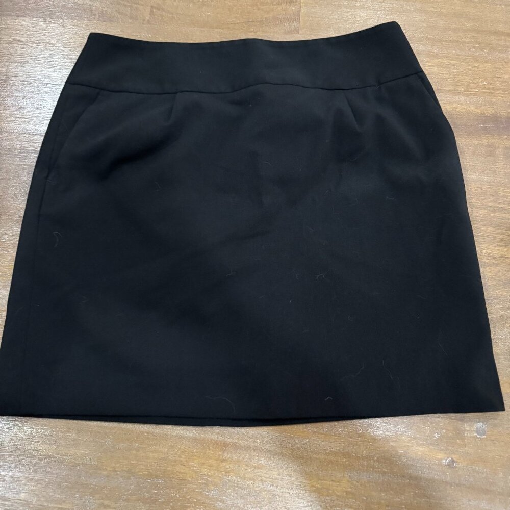 LOFT Black Skirt